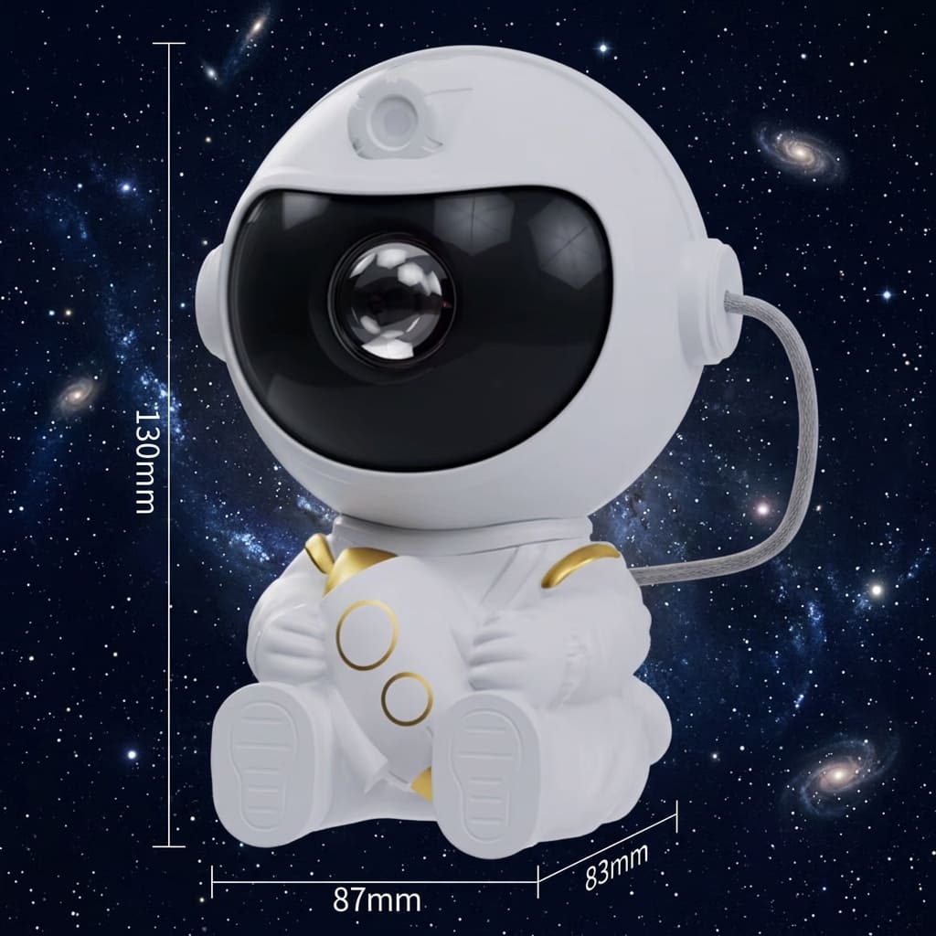 Dimensions of astronaut projector