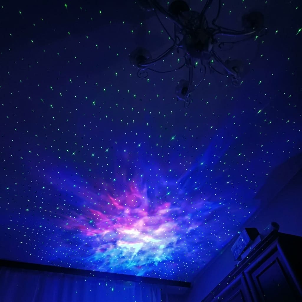 Galaxy Projector Halo: Nebula Star Light