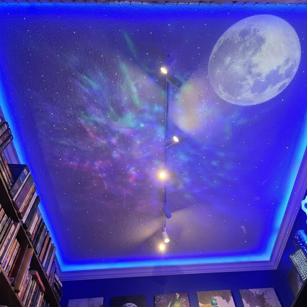 Galaxy Projector Halo: Nebula Star Light