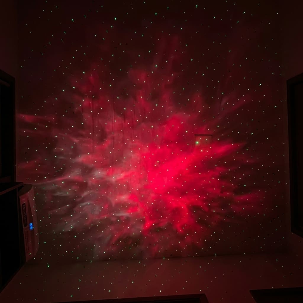 Galaxy Projector Halo: Nebula Star Light